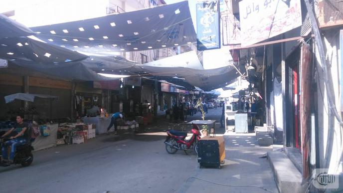 Kisweh in the Damascus Countryside: Street Awnings