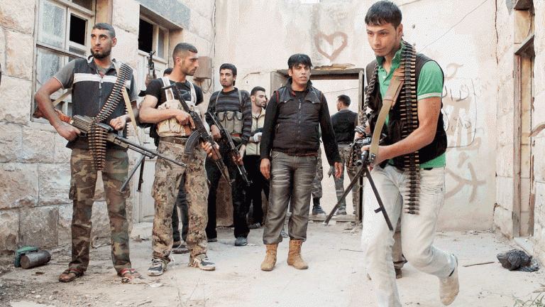 قوات المعارضة تحشد في درعا باتجاه دمشق 
