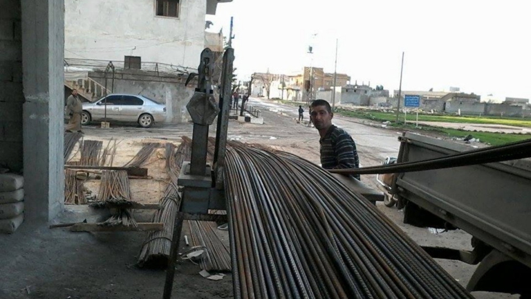 قطاع البناء يواجه خطر الانهيار في حلب 