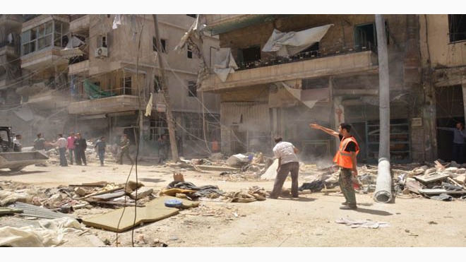 قتلى أطفال إثر قذيفة على مدرسة بدرعا