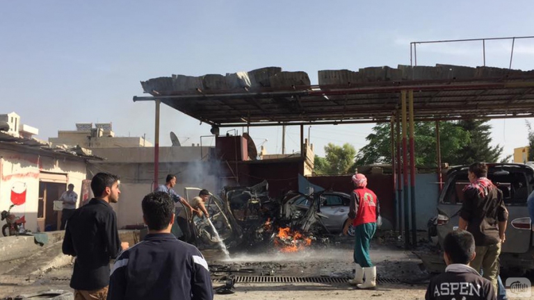 قتلى وجرحى بانفجار مفخخة في القامشلي