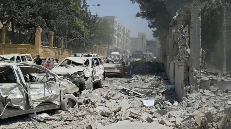 قتلى وجرحى في قصف على مراكز طبية بريف إدلب
