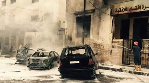 قتلى وجرحى جراء وقوع انفجارين في اللاذقية
