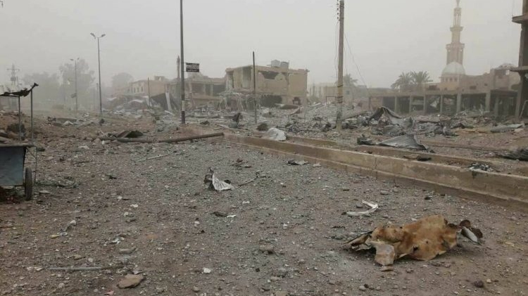 قتلى وجرحى مدنيون بقصف للتحالف على ريف دير الزور