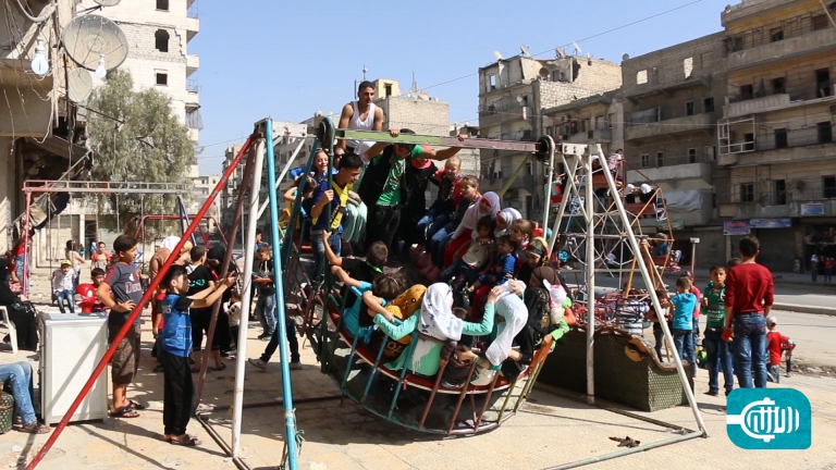 كيف عاش أطفال حلب هذا العيد؟