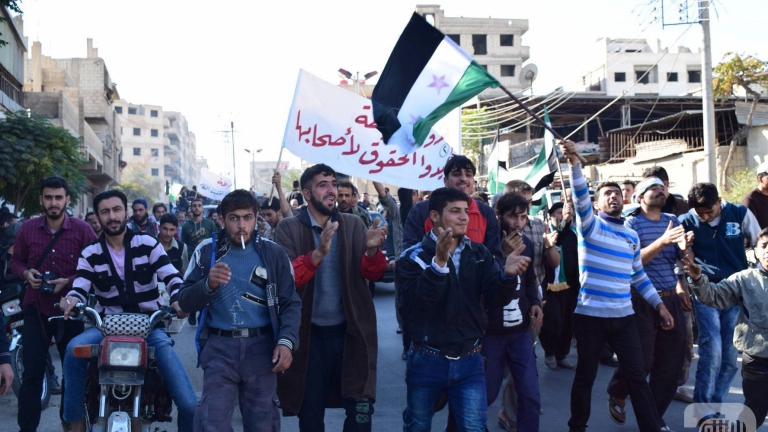 ماهي مطالب المتظاهرين في الغوطة الشرقية؟
