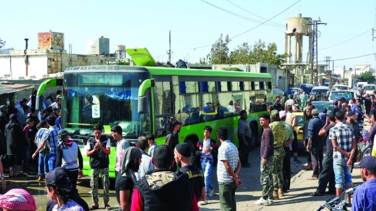 أنباء عن مفاوضات بين المعارضة والنظام لإجلاء قاطني كفريا والفوعة