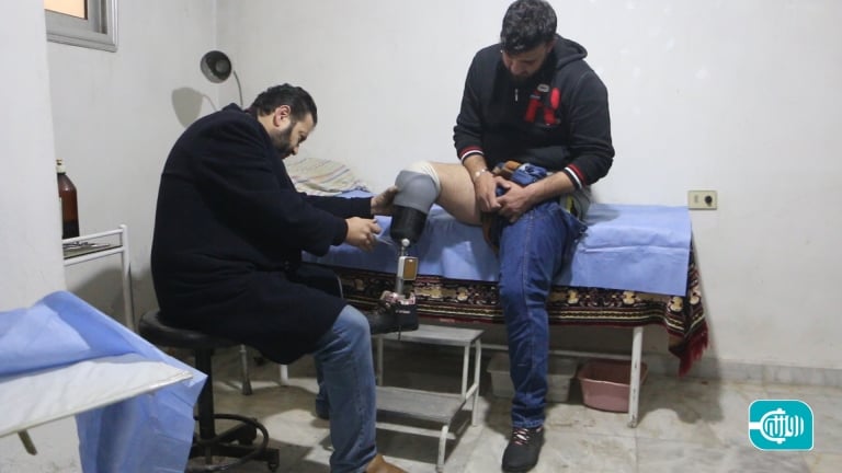 An innovative attempt to alleviate the suffering of the war wounded in Syria
