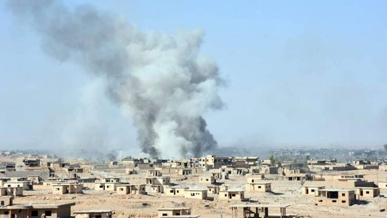 مقتل مدنيين بقصف للتحالف على هجين بريف دير الزور