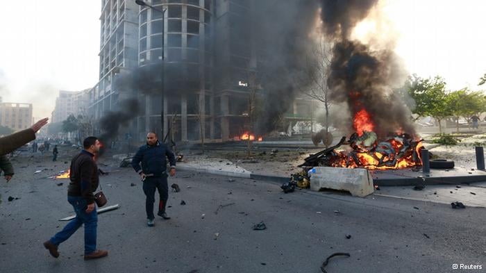 مقتل مستشار الحريري  محمد شطح في تفجير بيروت 