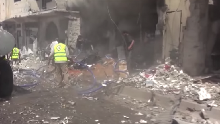 من جديد.. الدفاع المدني الحر تحت النار!