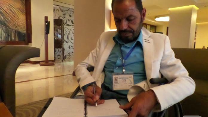 Mohammad Harb... Supports His Family, Despite Being Unable to Walk