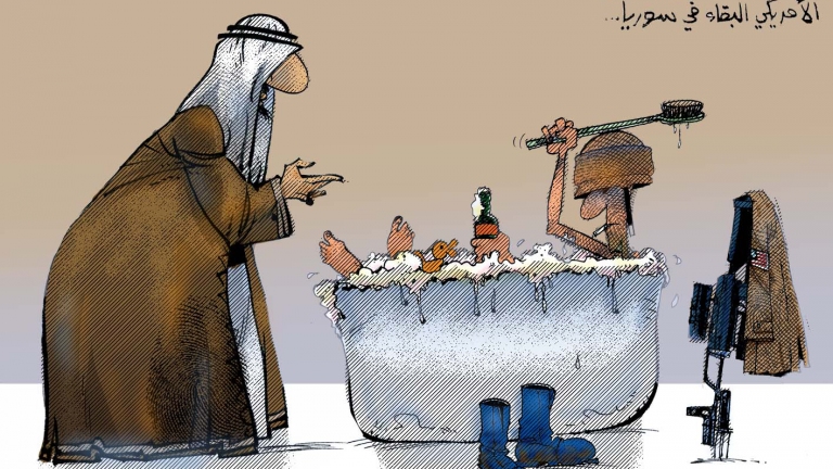 مطالبة ببقاء الجيش الأمريكي في سوريا!