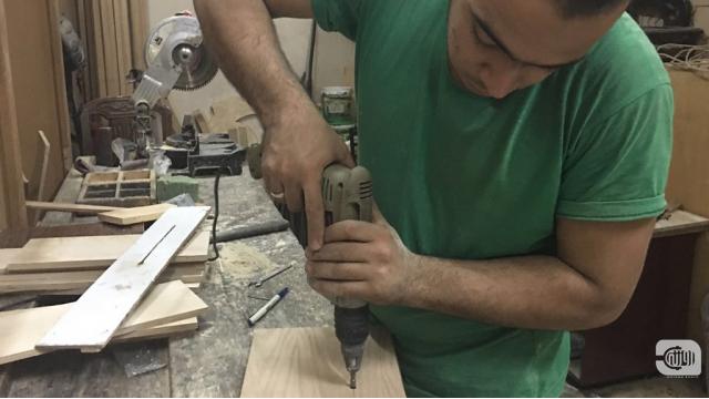 نقوش سورية على أخشاب مصرية