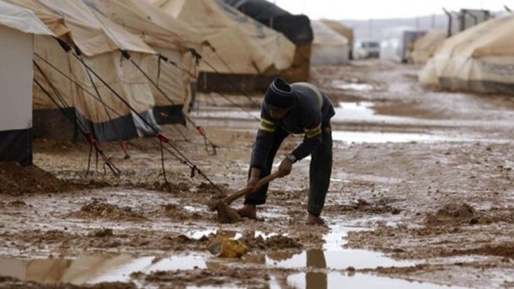 وفاة طفلة رضيعة نتيجة البرد في مخيم بريف حلب 