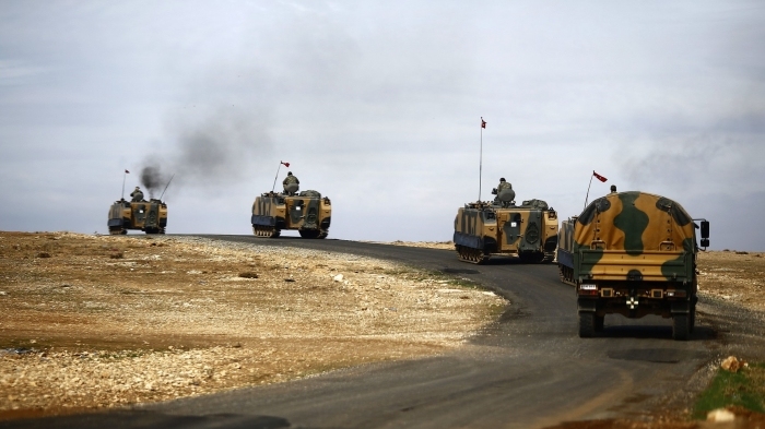 وفد عسكري تركي يدخل لريف حلب برفقة 