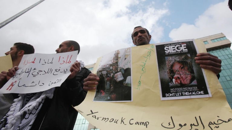 وفد فلسطيني في دمشق الاثنين لبحث ملف مخيم اليرموك