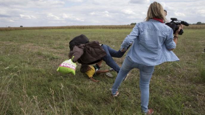 Oussama al-Ghadab: I Hospitalized my Son After the Assault by the Hungarian Journalist!