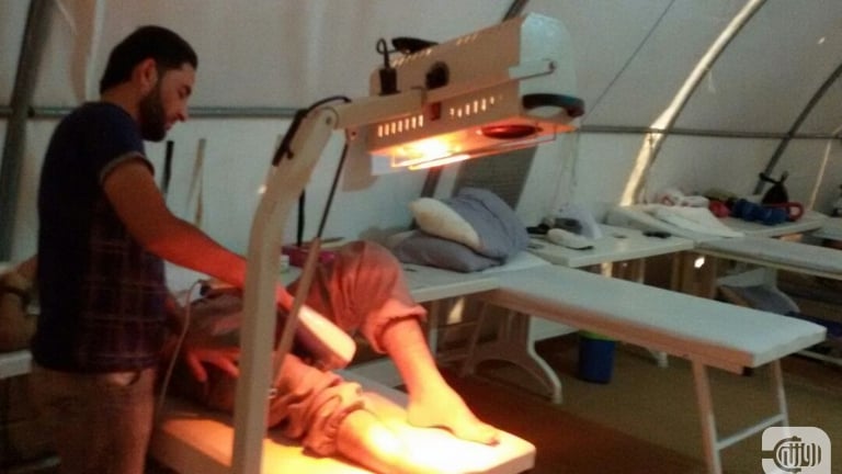 Physiotherapy Center Heals War victims in a Refugee camp!