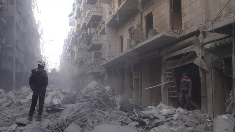 روسيا تستعد لاستئناف القصف على حلب الشرقية