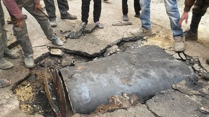 شريف شحادة: البراميل المتفجرة ليست براميلاً