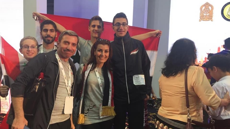 سوري يحقّق المركز الثالث عالمياً بمسابقة الروبوتات في تايلاند