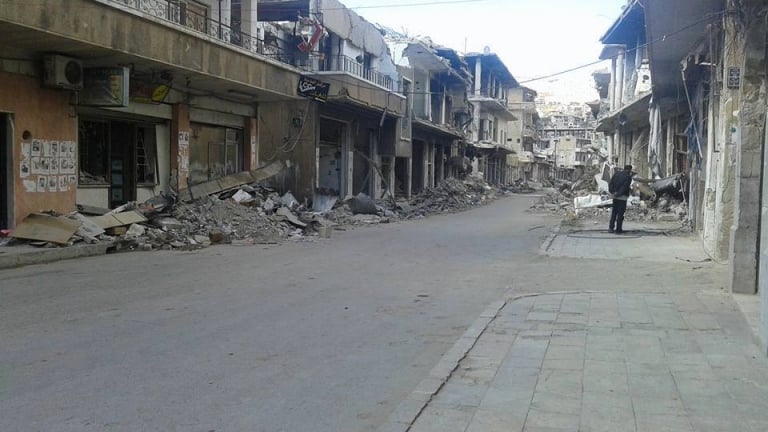 Syria: A City Empty of Children and Women!