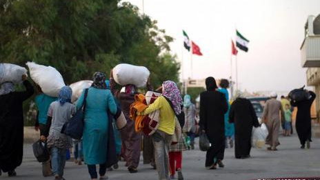 Syrians escaping death to dreams