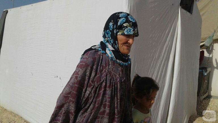 تعرف على أكبر معمّرة بين اللاجئين السوريين!