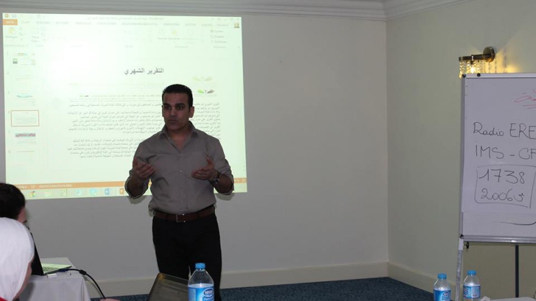 تدريب على توثيق الانتهاكات ضد الصحفيين في سوريا 