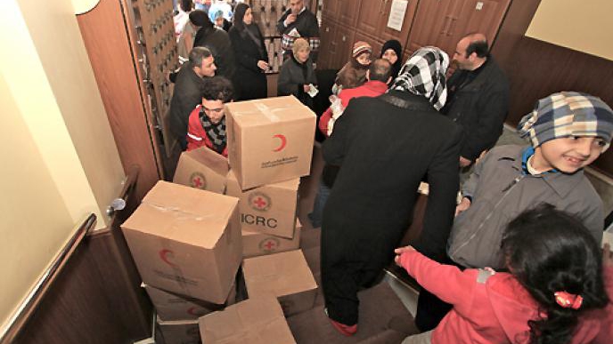 THE RED CRESCENT SOWS, AND THE BAATH REAPS!