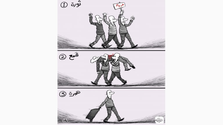 ثورة.. قمع.. هجرة 