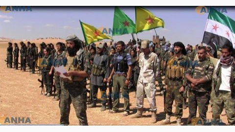 تشكيل غرفة عمليات مشتركة بين YPG والحر 