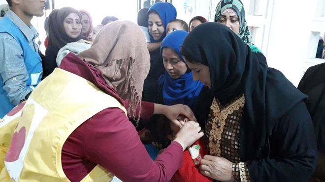 إطلاق حملة تلقيح للأطفال دون الخامسة