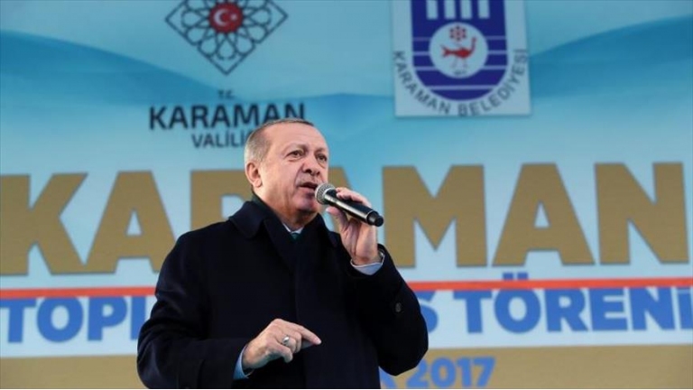 أردوغان: سنعمل لإجهاض مؤامرة إعادة تشكيل المنطقة