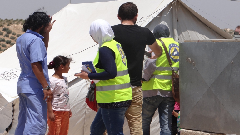 Women Volunteering with the Civil Defense Save Souls