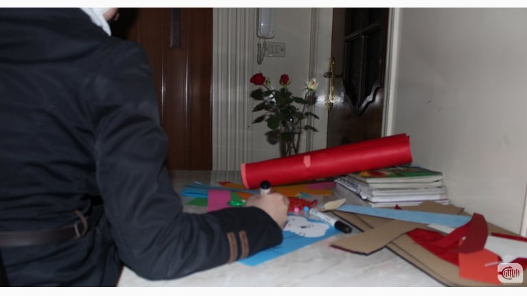 Young Girl Facing the Syrian Regime in Her Own Way!