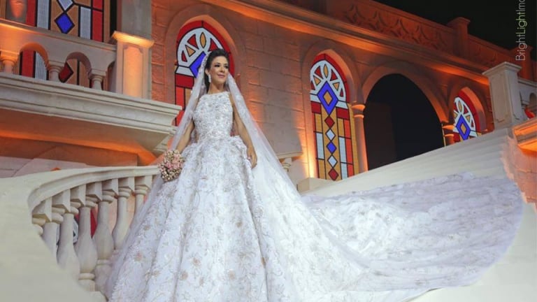 زفاف أسطوري لشابة سورية من نجل غازي العريضي