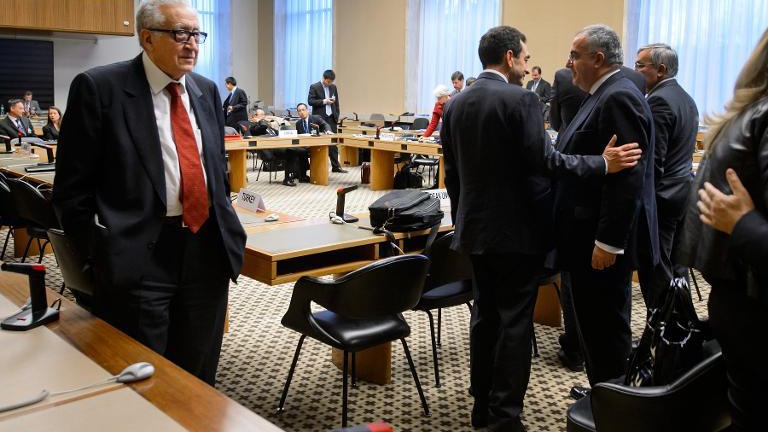 زياد الماجد: مباحثات بيرن ليست بديلا عن جنيف2