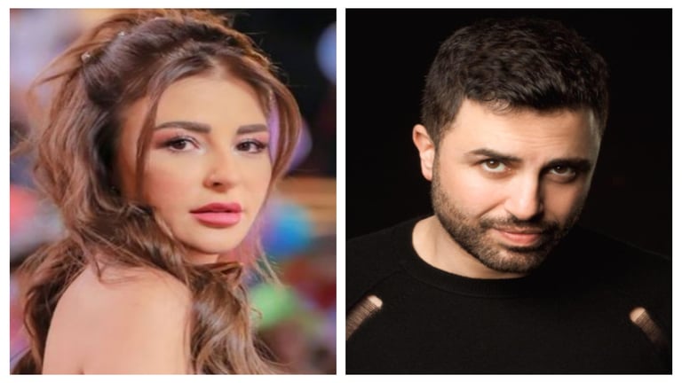 جاد شويري وماغي بوغصن ينعيان الضحايا السوريين في بيروت