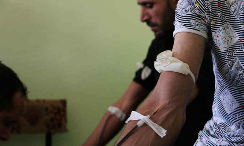 حلب: أول بنك دم لا يتبع لوزارة الدفاع 
