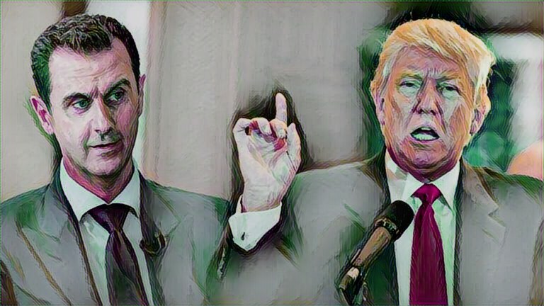 لماذا يعترف ترامب برغبته في اغتيال الأسد؟ 