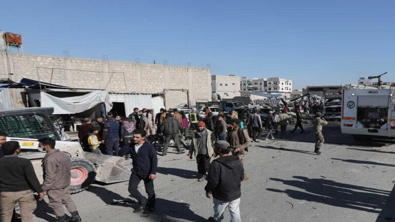 انفجارات في مدينتي عفرين والباب 