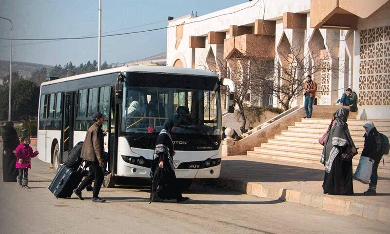 وقف حركة المسافرين في 