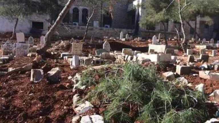 حلب: نبش قبور 