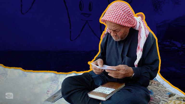 ثمانيني سوري يواسي أحزانه بكتابة الشعر