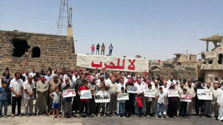 بعد حصار قوات النظام.. 3 خيارات تنتظر أهالي درعا البلد 