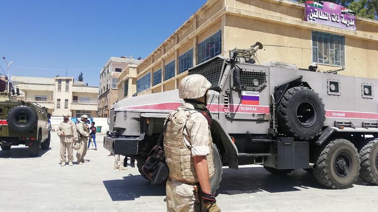 بدء أول اجتماع تفاوضي بين أهالي درعا و الجنرال الروسي الجديد 