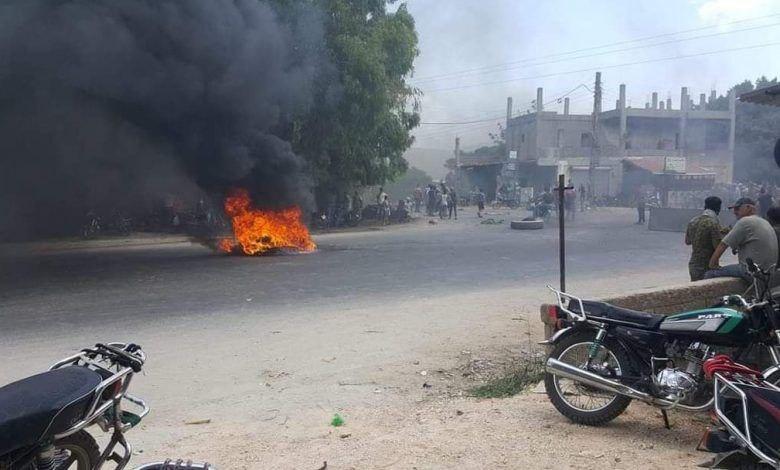احتجاجات في طرطوس بسبب تلوّث المياه