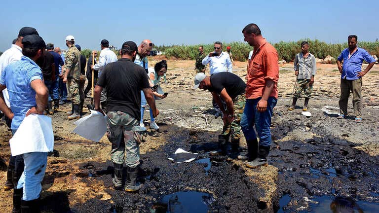 النفط السوري يهدّد سواحل قبرص الشمالية